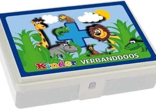 Verbanddoos Mini "Kids Jungle" gevuld