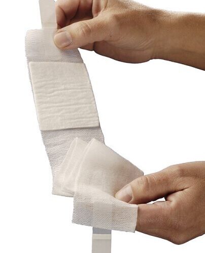 Heka wondsnelverband 6 x 8 cm. no. 2 met hechtpleister