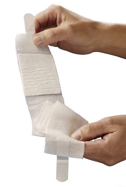 Wondsnelverband 4 x 6 cm. no. 1 met hechtpleister