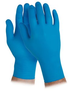 Nitril handschoen Blauw