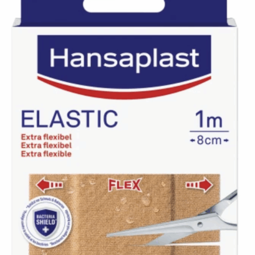 Hansaplast Elastic wondpleister 100 x 8 cm