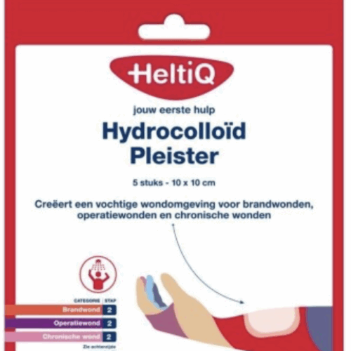 Heltiq Hydrocolloid pleisters 10 x 10cm