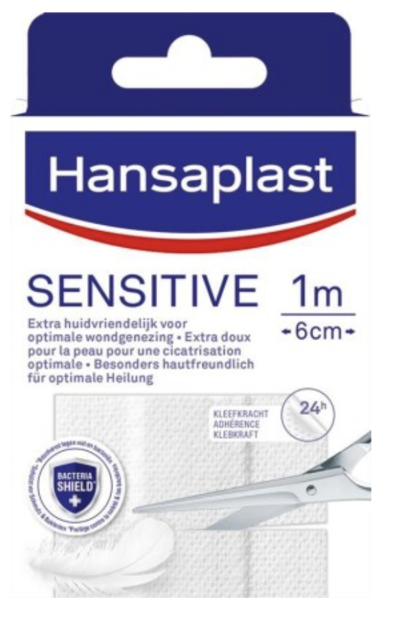 Hansaplast Sensitive 1m x 6cm