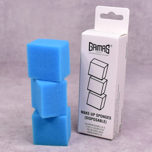 make-up_sponge_disposeable_grijs Grimas Make-up spons rechthoekig